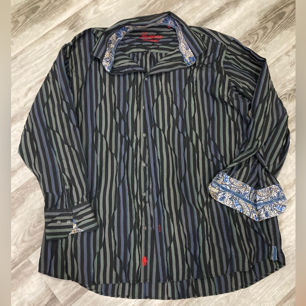 Luchiano Visconti dress shirt size 2XL